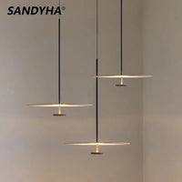Lustre LED Annulaire Minimaliste