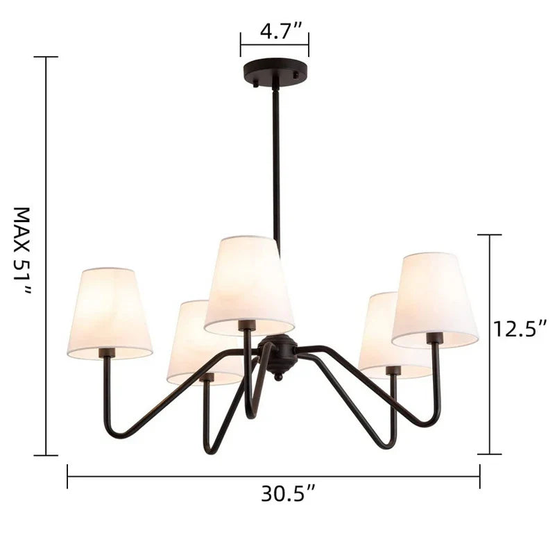 Lustre Élégance Dorée