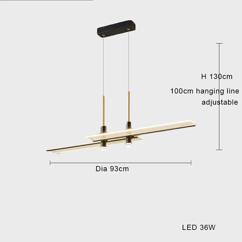 Lustre LED Minimalistico CreativeDesign Suspension