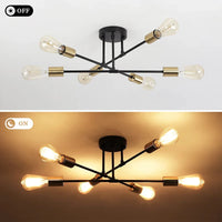 Lustre Suspendu Luxe Vintage LED