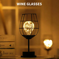 Lampe de table LED rétro-chic