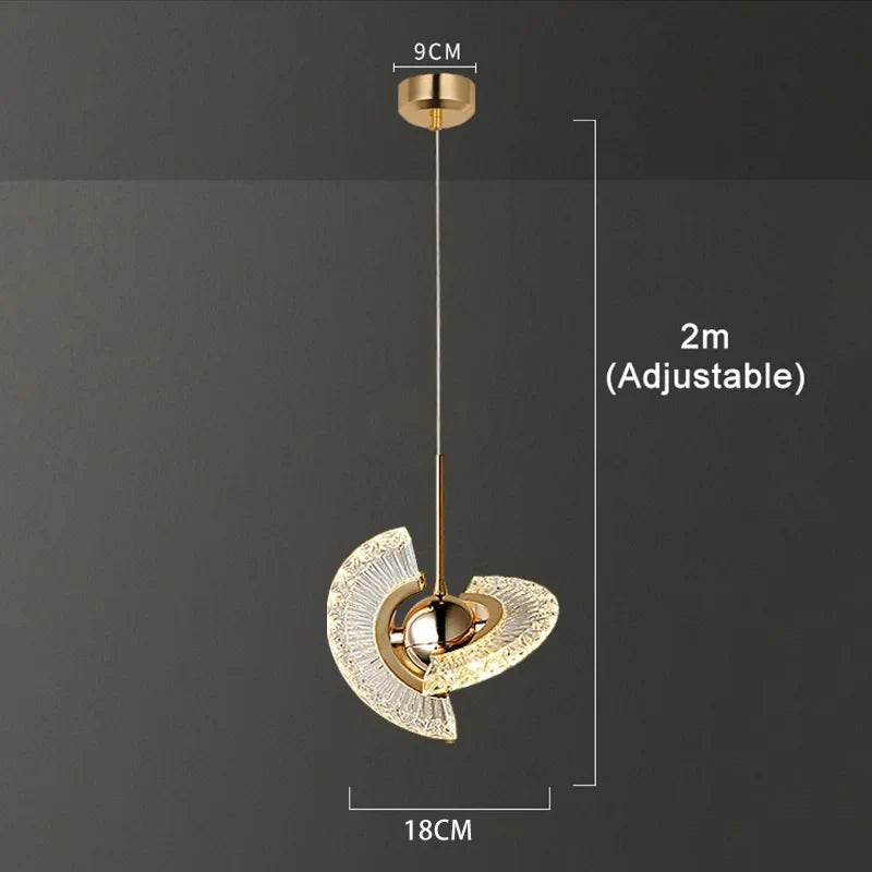 Suspension au design moderne - Lumière contemporaine
