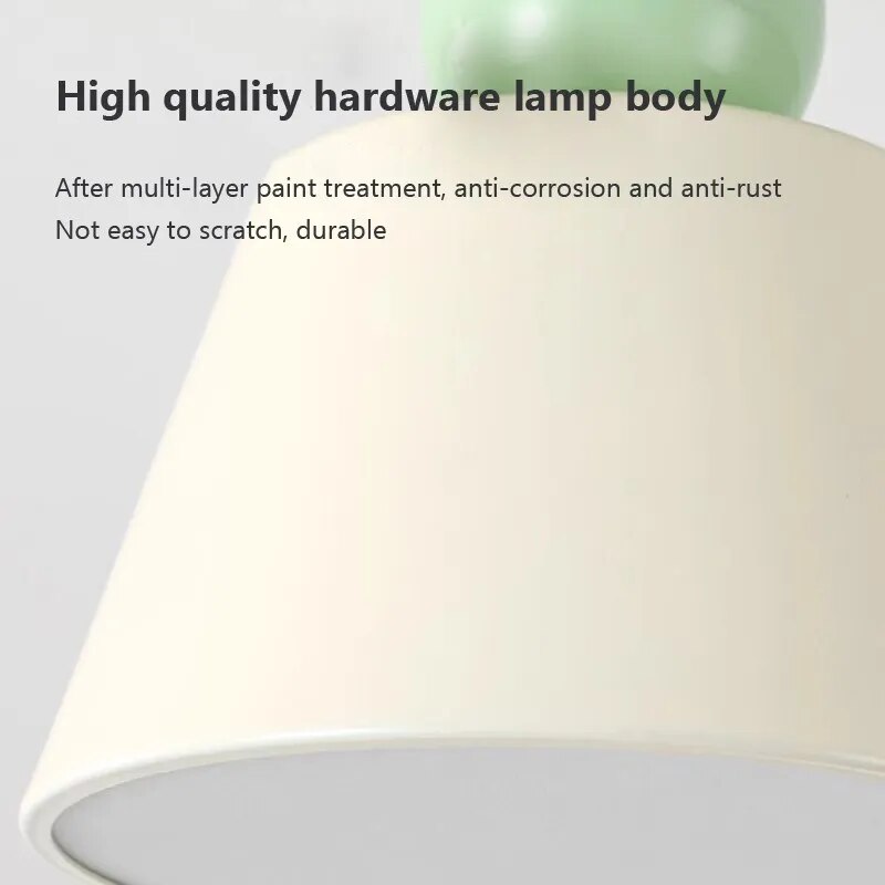 Applique Murale LED Nordique Macaron