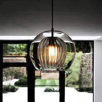 Suspension design nordique en verre - Collection Boule Moderne