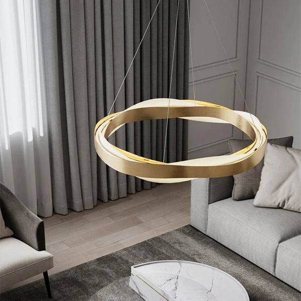 Lustre LED suspendu au design moderne - Lumière sophistiquée