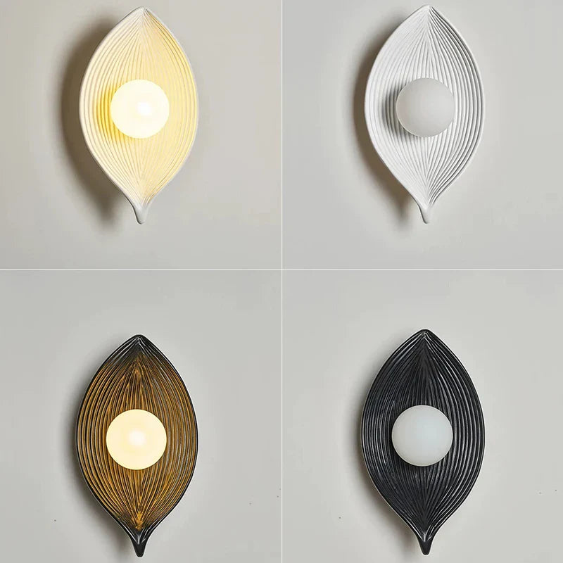Applique murale LED en résine design nordique moderne et créatif - INNOVANDE