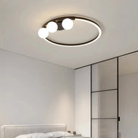 Lustre moderne minimaliste en LED : élégance lumineuse