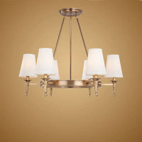Lustre moderne en cuivre et Bronze authentique.
