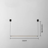 Suspension LED "Nordiko" : Design moderne et minimaliste en aluminium