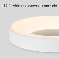 Plafonnier LED nordique contemporain circulaire Lumina