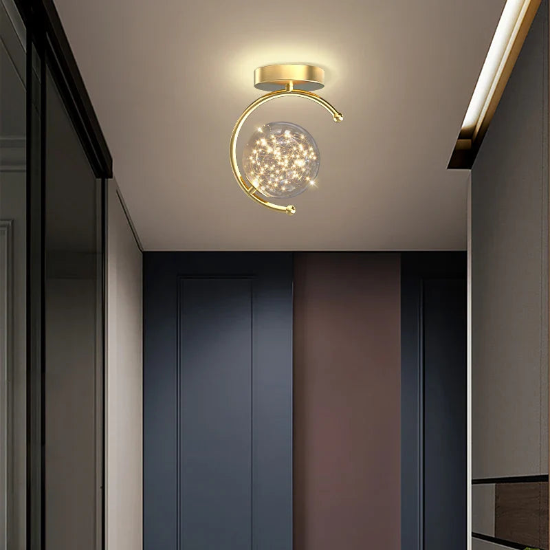 Lustre LED Nordique Intérieur - Décor et Éclairage Trendy