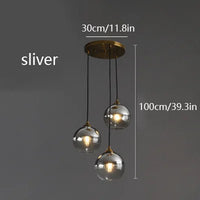 Suspension LED au design nordique contemporain