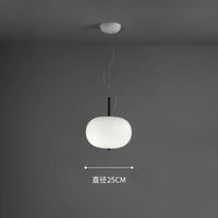 Lustre Nordique en Verre avec Suspension LED - Idéal pour une Décoration Tendance