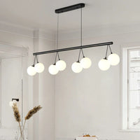 Lustre LED Moderne en Verre pour Décoration Intérieure Luxe