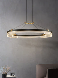 Lustre LED Nordic Zen pour Salon de Thé - Style Moderne Minimaliste