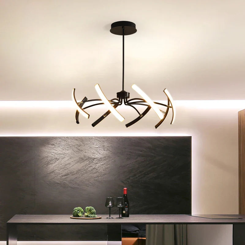 Lustre LED moderne pour un éclairage intérieur de haute qualité - Livraison directe