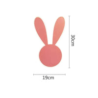 Fille Enfant Chambre Décor Éclairage de Nuit Lapin Rose