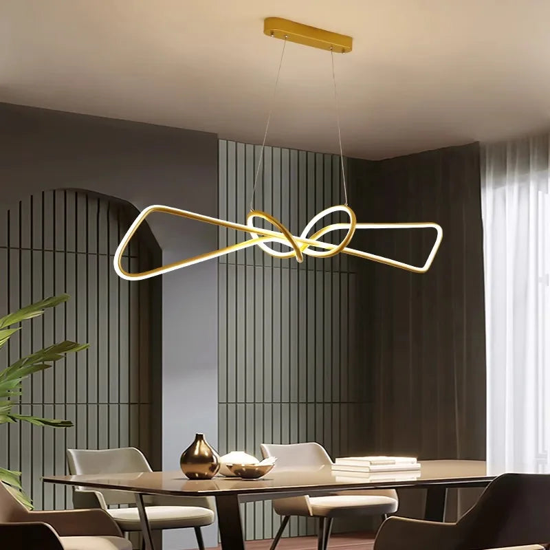 Lustre Moderne LED pour Éclairage Intérieur Suspendu