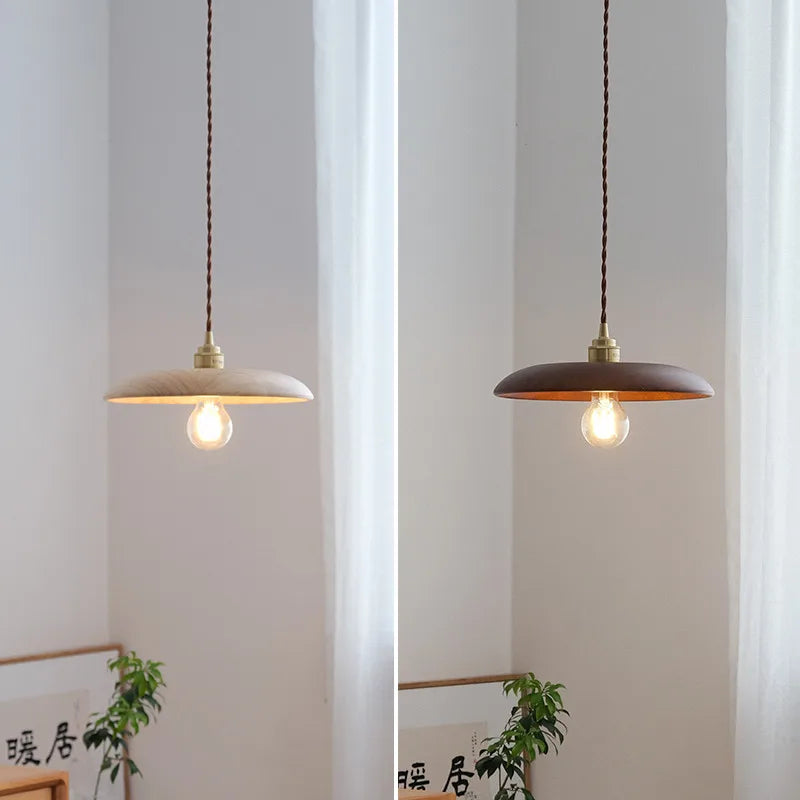 Suspension LED Moderne en Bois Nordique Loft Collection Prestige