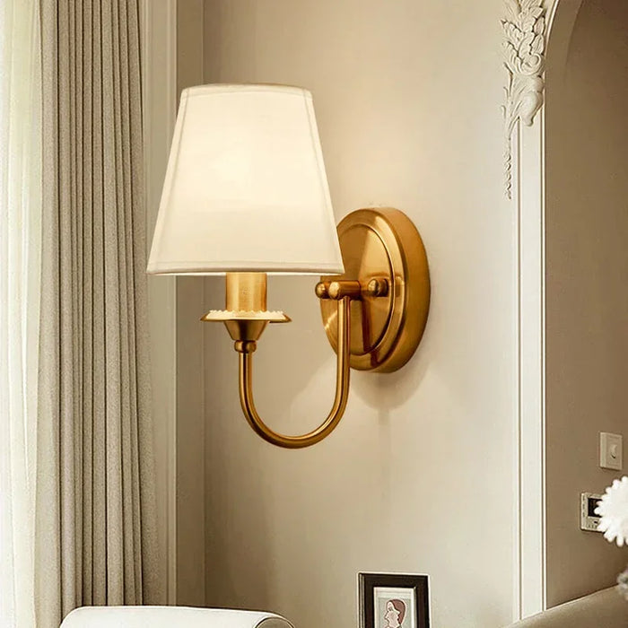 Applique murale LED de style européen pour hôtel de luxe