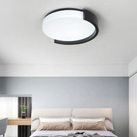 Plafonnier LED nordique rond pour chambre à coucher et salon