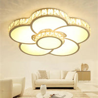 Plafonnier LED Fleur Chaude Romantique - Design Moderne et Éclairage Décoratif