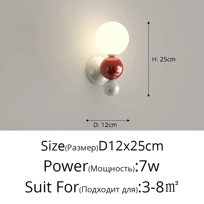 Lampe de chevet murale en U Anti Lumière Bleue Minimaliste