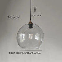 Suspension LED au design nordique contemporain
