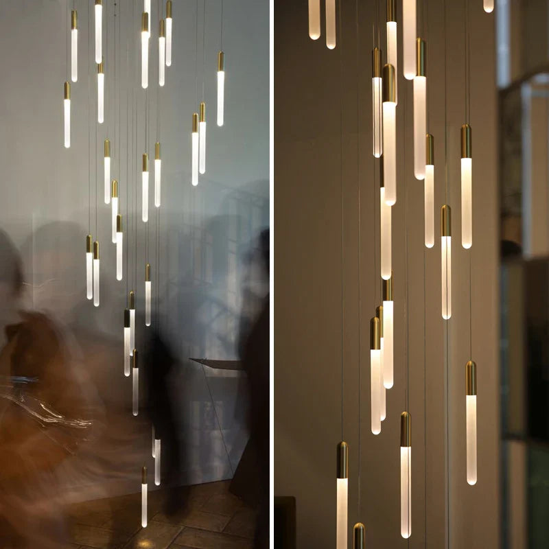 Lustre Nordique Minimaliste Penthouse Villa