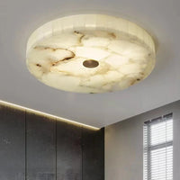 Plafonnier LED Moderne en Marbre Naturel Luminaire Décoratif 2024 - Luxe et Élégance