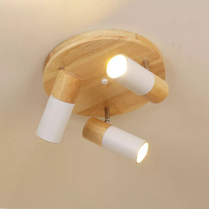 Plafonnier LED Bois Nordique