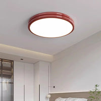Plafonnier rond minimaliste LED pour éclairage intérieur