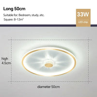 Plafonnier LED moderne pour un intérieur décoratif de maison
