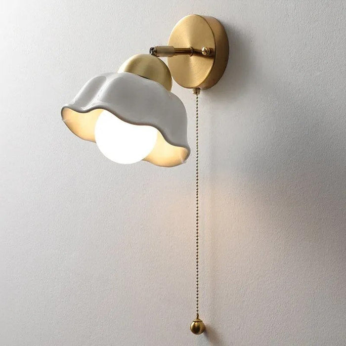 Applique murale LED nordique en céramique