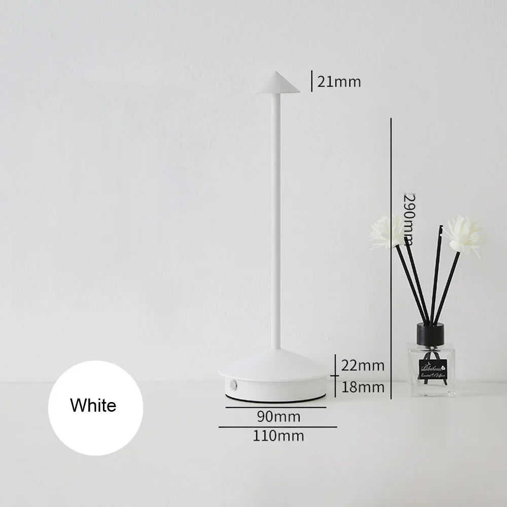 Lampe de Table LED créative Touch & Recharge