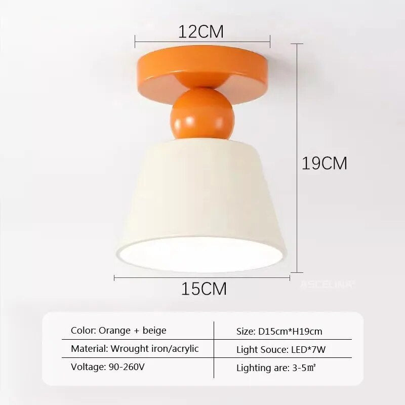 Applique Murale LED Nordique Macaron