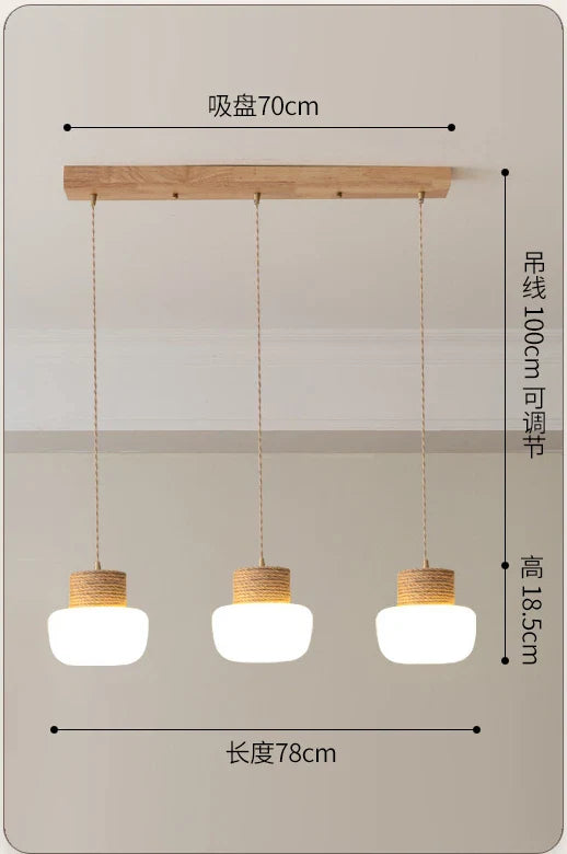 Nordique Moderne: Suspension LED pour Salle à Manger et Chambre