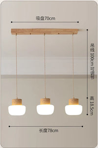 Nordique Moderne: Suspension LED pour Salle à Manger et Chambre