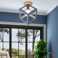 Plafonnier Nordic Wood - Luminaire Créatif pour une Décoration Moderne