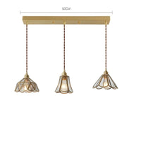 IWDH 2022 - Collection Nordika: Suspension Luminaire LED en Verre Cuivré