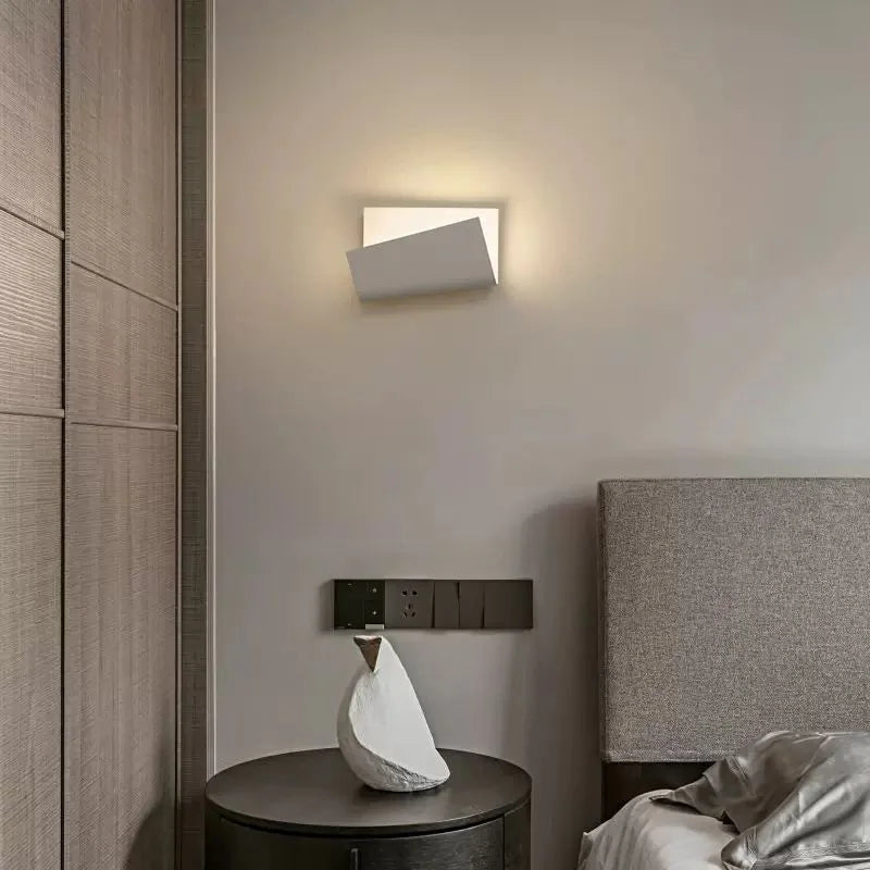 Applique murale créative nordique minimaliste - 7W 220V - 360°