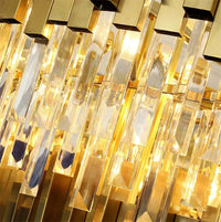 Lustre en cristal - Éclairage moderne pour la maison