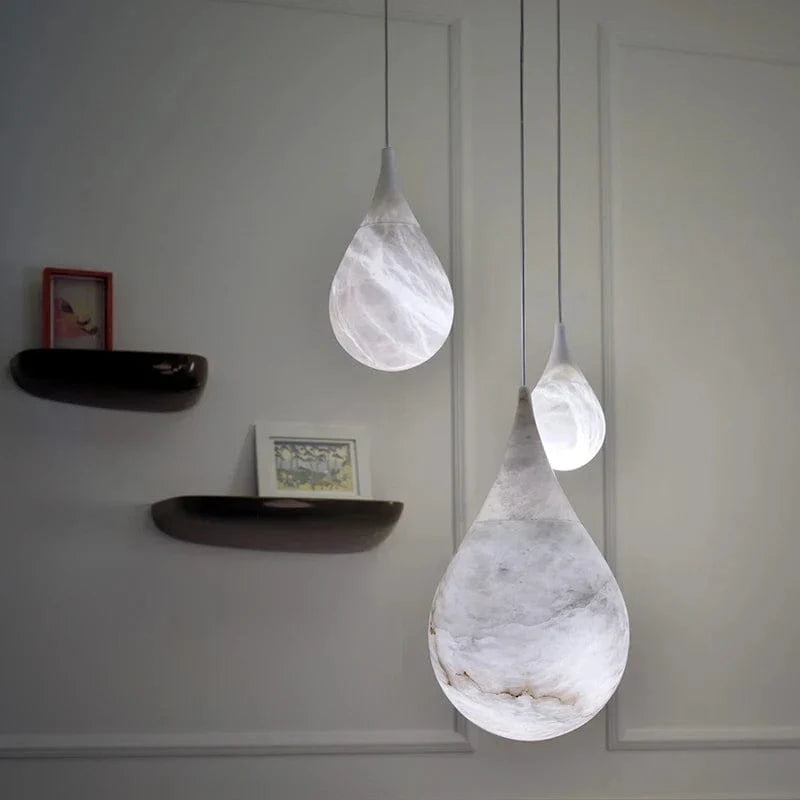 Suspension Design en Marbre Moderne