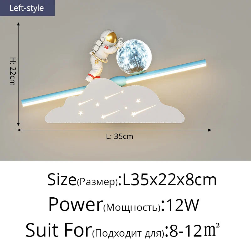 Applique murale premium "Cosmic Glow" pour salon modernes et luxueux