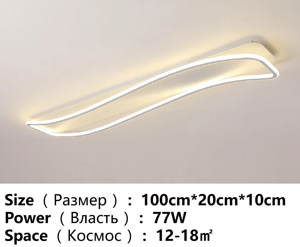 Lustre LED Élégant pour Intérieur Moderne