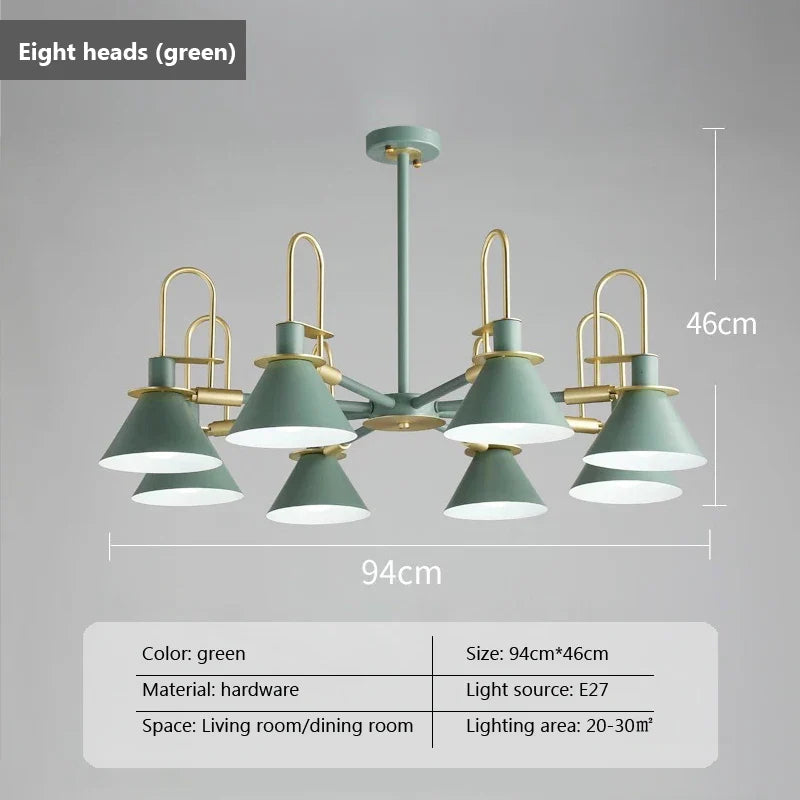Suspension LED Wood Lights: Suspension Créative Nordique en Bois