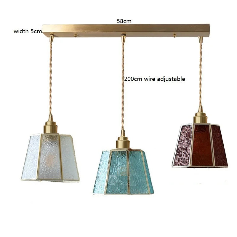 iwhd : Suspension LED Moderne de Style Nordique Vintage Américain