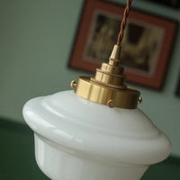 iwhd Suspension LED - Verre et Cuivre - Style Nordique Moderne