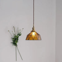 Suspension Design Nordique Vintage en Laiton et Verre - Édition Limitée