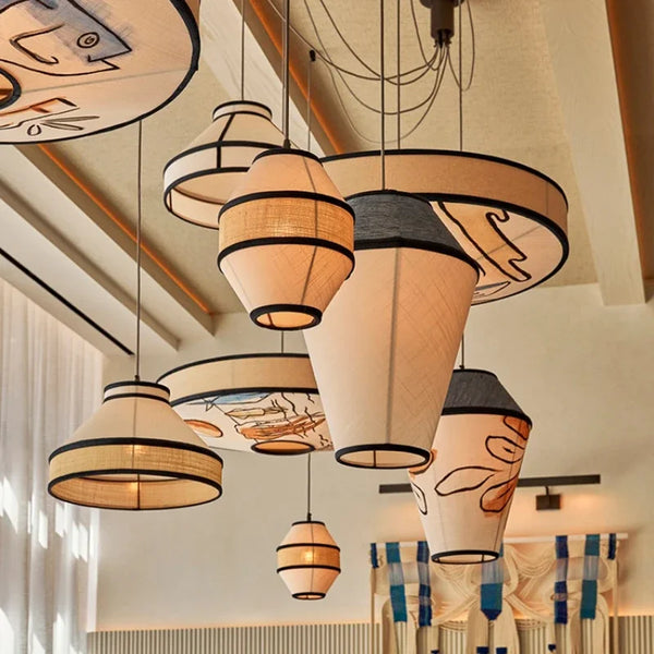 Lustre Nordique Classique Design Moderne - Éclairage Suspendu pour Salon, Salle à Manger et Cuisine